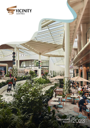 Thumbnail Vicinity Centres Sustainability Report 2023