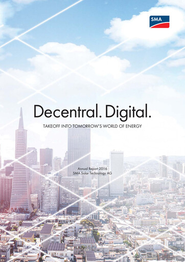Thumbnail SMA Solar Technology
 Annual Report 2016