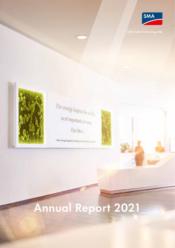 Thumbnail SMA Solar Technology
 Annual Report 2021