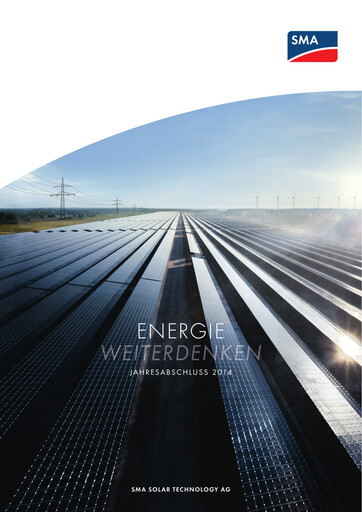 Thumbnail SMA Solar Technology
 Financial Statement 2014