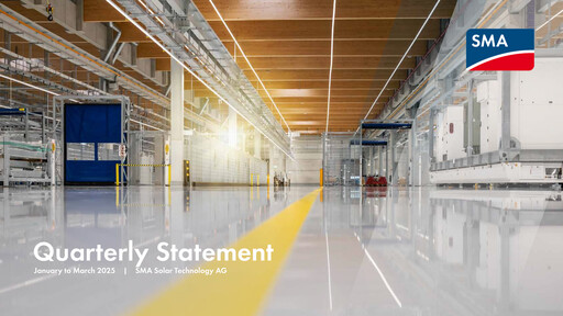 Thumbnail SMA Solar Technology
 Quarterly Report 2025-q1