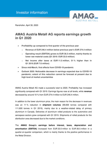 Thumbnail AMAG Austria Metall Quarterly Report 2020-q1