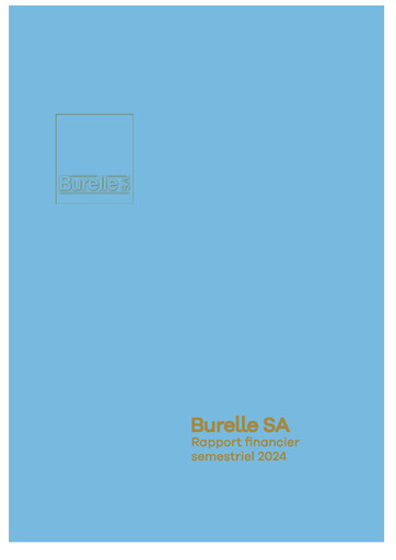 Miniature Burelle Rapport semestriel 2024-h1