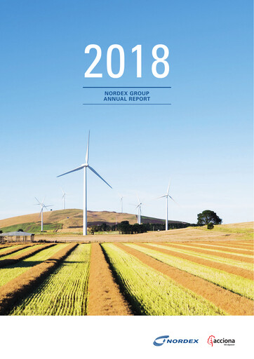 Thumbnail Nordex Annual Report 2018