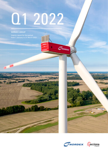 Vorschaubild Nordex Quartalsbericht 2022-q1
