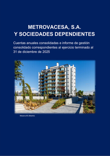 Miniature Metrovacesa Bilan financier 2025