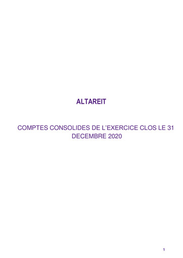 Thumbnail Altareit Financial Statement 2020