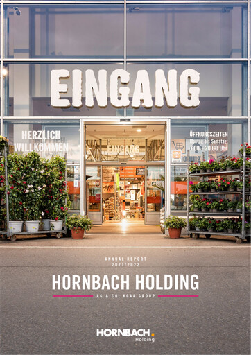 Thumbnail Hornbach Baumarkt Annual Report 2021