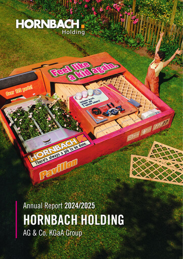 Vorschaubild Hornbach Baumarkt Jahresbericht 2025