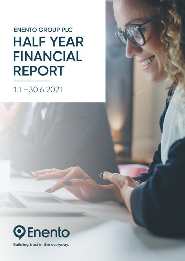 Thumbnail Enento Group
 Half-year Report 2021-h1