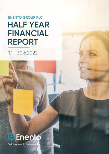 Thumbnail Enento Group
 Half-year Report 2022-h1