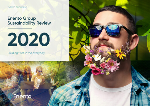 Thumbnail Enento Group
 Sustainability Report 2020