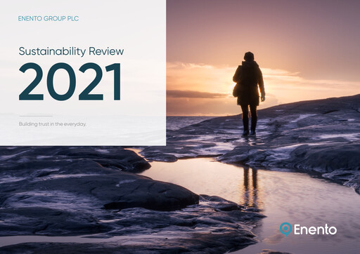Thumbnail Enento Group
 Sustainability Report 2021