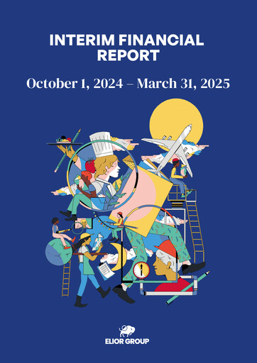 Miniature Elior Group Rapport semestriel 2024-2025