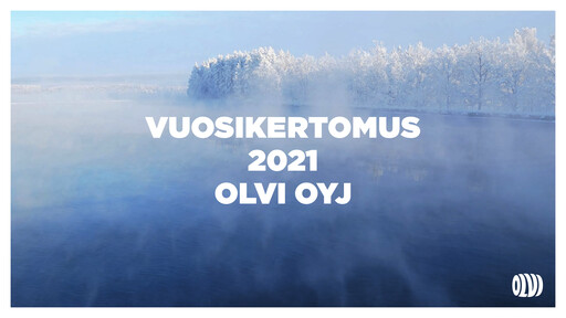Miniature Olvi plc Rapport annuel 2021