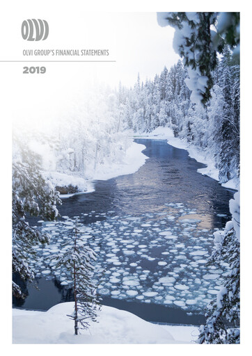 Vorschaubild Olvi plc Finanzmitteilung 2019