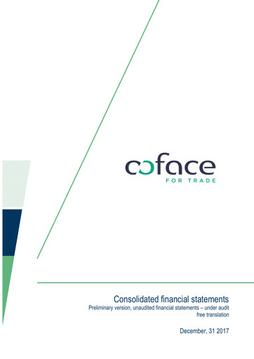 Thumbnail Coface
 Financial Statement 2017