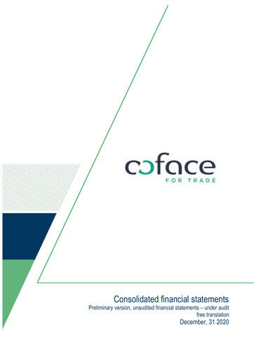 Thumbnail Coface
 Financial Statement 2020