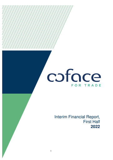 Thumbnail Coface
 Half-year Report 2022-h1