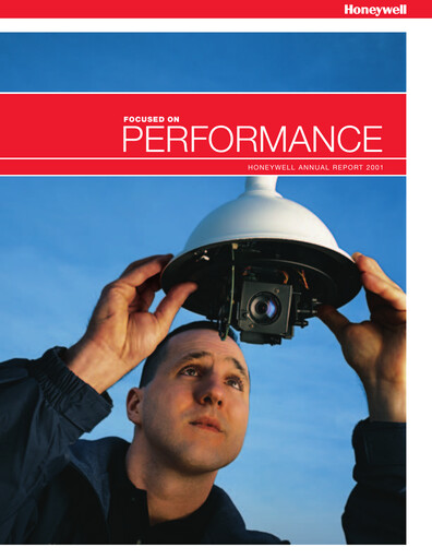 Thumbnail Honeywell Annual Report 2001