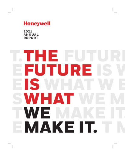 Thumbnail Honeywell Annual Report 2021