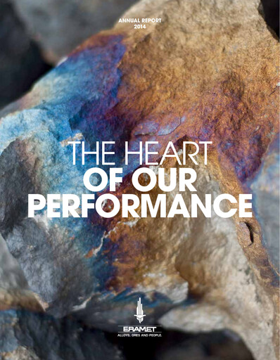 Thumbnail Eramet Annual Report 2014