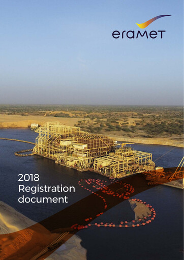 Thumbnail Eramet Universal Registration Document 2018