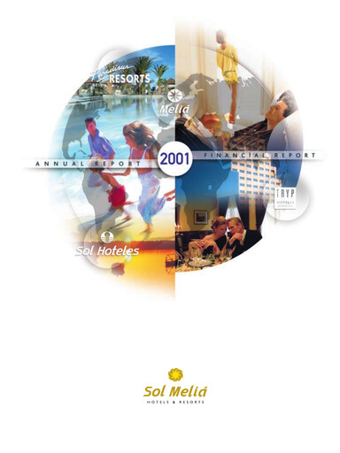 Thumbnail Meliá Hotels International Annual Report 2001