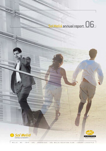 Thumbnail Meliá Hotels International Annual Report 2006