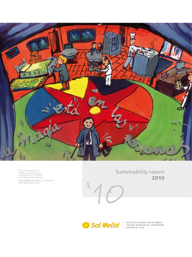 Miniature Meliá Hotels International Rapport de durabilité 2010