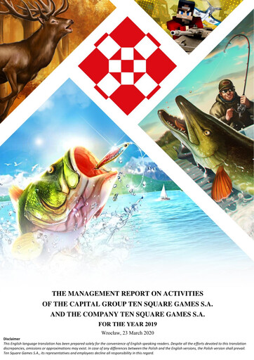 Thumbnail Ten Square Games
 Annual Report 2019