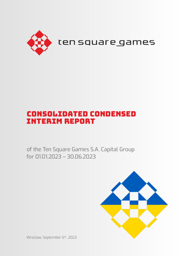 Thumbnail Ten Square Games
 Half-year Report 2023-h1
