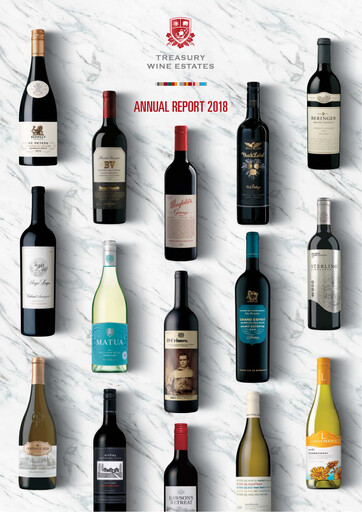 Vorschaubild Treasury Wine Estates
 Jahresbericht 2018