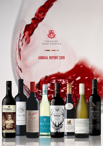 Vorschaubild Treasury Wine Estates
 Jahresbericht 2019