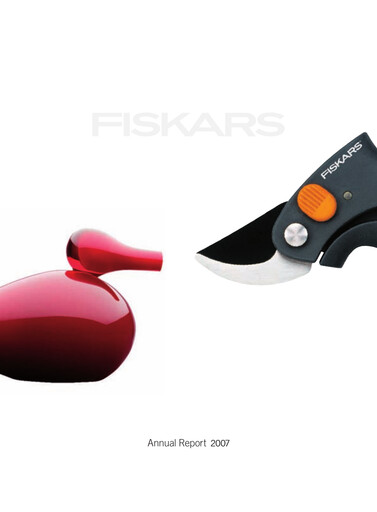 Thumbnail Fiskars Annual Report 2007