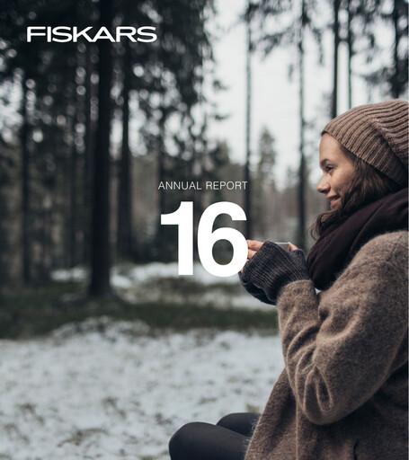 Thumbnail Fiskars Annual Report 2016