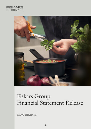 Vorschaubild Fiskars Finanzmitteilung 2024