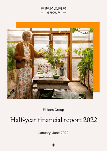 Vorschaubild Fiskars Halbjahresbericht 2022-h1