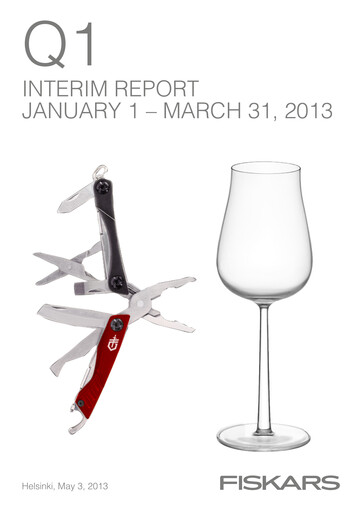 Thumbnail Fiskars Quarterly Report 2013-q1