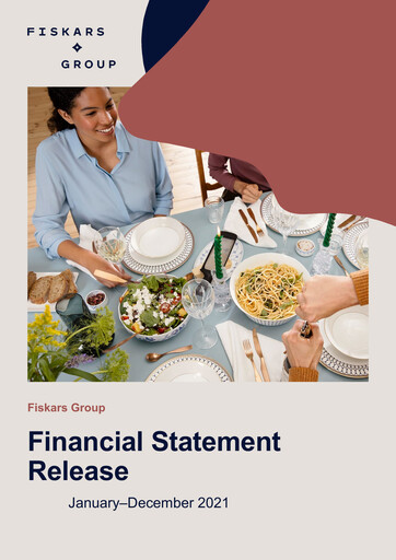 Thumbnail Fiskars Quarterly Report 2021-q4