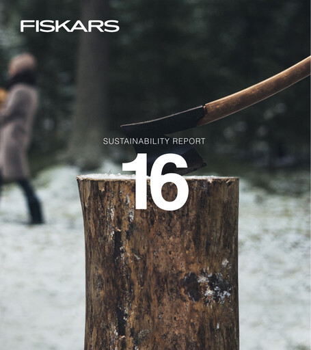 Vorschaubild Fiskars Nachhaltigkeitsbericht 2016