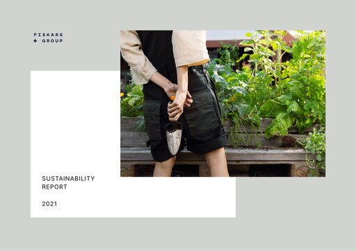 Vorschaubild Fiskars Nachhaltigkeitsbericht 2021