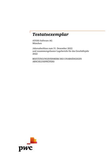 Thumbnail Atoss Financial Statement 2022