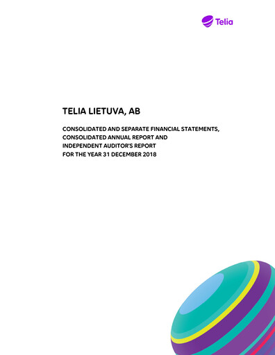 Thumbnail Telia Lietuva Annual Report 2018