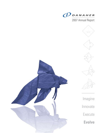 Thumbnail Danaher Annual Report 2007