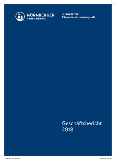 Thumbnail Nürnberger Versicherung
 Annual Report 2018