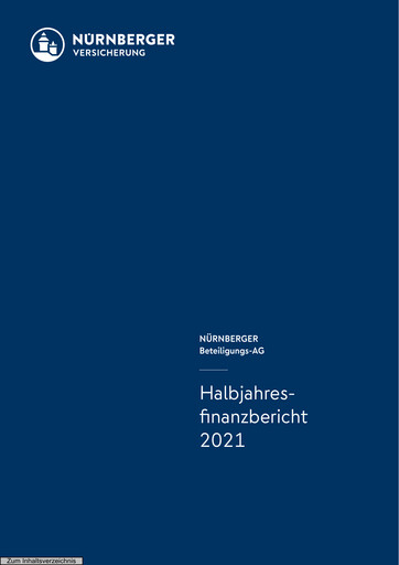 Miniature Nürnberger Versicherung
 Rapport semestriel 2021-h1