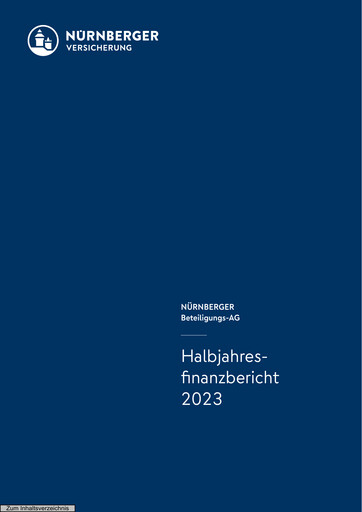 Miniature Nürnberger Versicherung
 Rapport semestriel 2023-h1