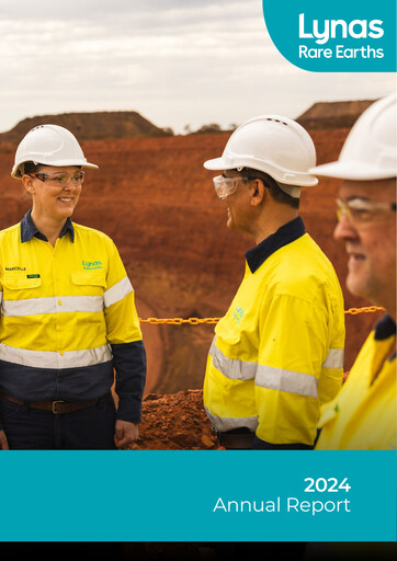 Thumbnail Lynas Annual Report 2024