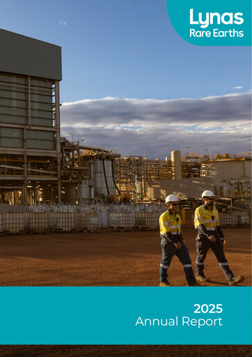 Miniature Lynas Rapport annuel 2025